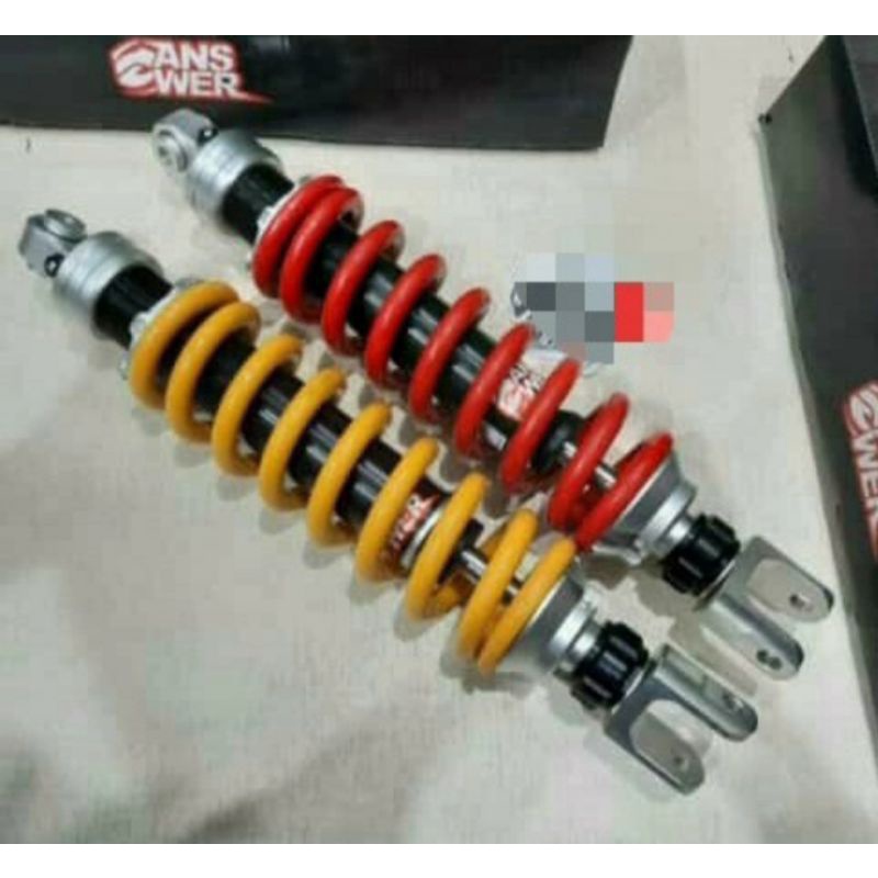 mono shock breaker belakang Kawasaki KLX 150 merek answer