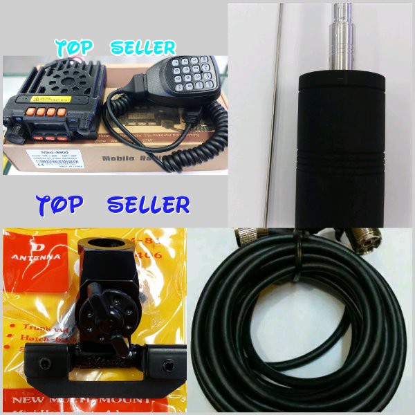 PAKET RIG MINI DIMOBIL SIAP PASANG PAKAI SPECIAL ANTENA LODING PERAK BONGGOL BESAR