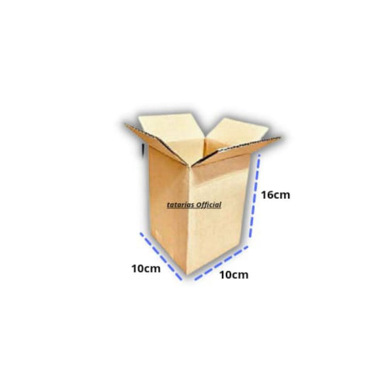 

Kardus Packaging Polos Baru Uk 10×10×16 Box kemasan
