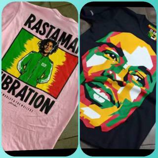 Kaos bob marley baju  tees reggae  rege jamaika rasta  