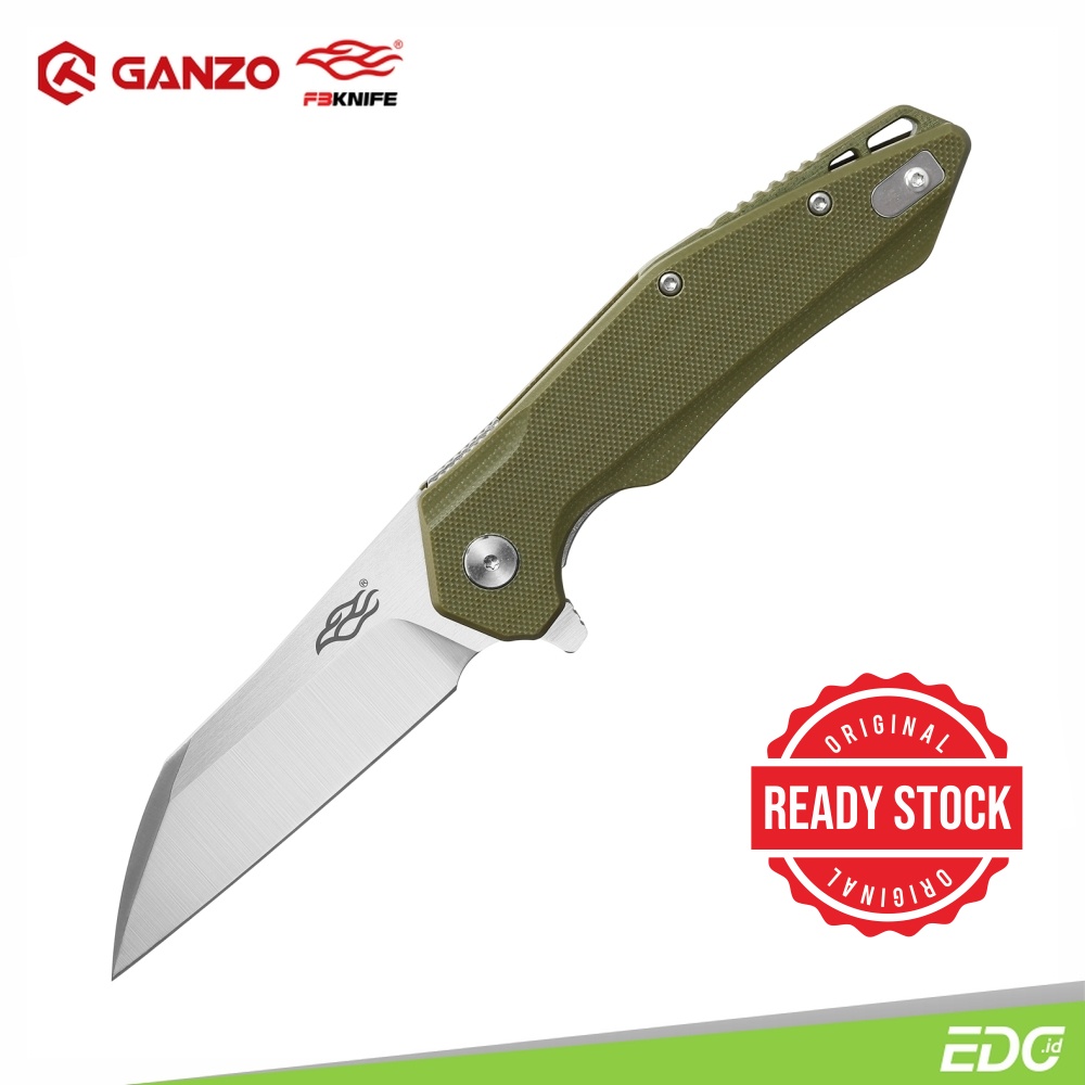 GANZO FIREBIRD FH31-GR D2 G10 Green Survival Tools