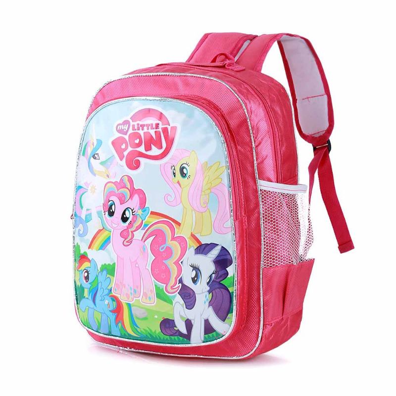 Tas Backpack Anak Perempuan Terbaru | Ransel Anak Sekolah PAUD TK SD Karakter Little Pony Cantik