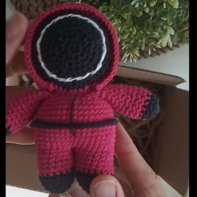 Boneka Rajut Squid Game