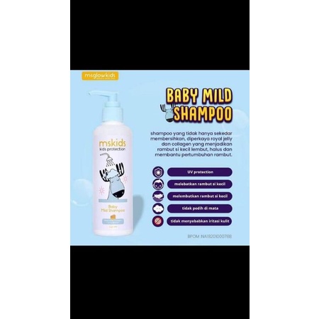 Ms glow KIDS BaBy mild SHAMPO / ms glow kids / ms Kids