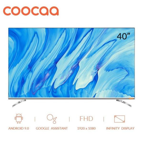 Penawaranspesial COOCAA 40 INCH ANDROID 9.0 SMART LED TV -INFINITY VIEW- FHD 40S6G terbaik