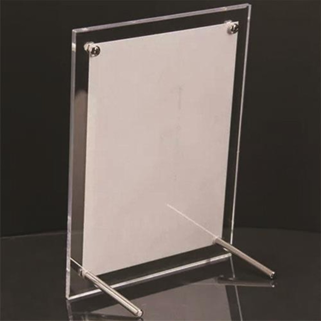 frame standing /poster acrylic meja a4 2mm+2mm 35x26cm