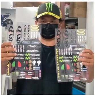 

DECAL KERING GLOSS / DTF UV /CUTTING STIKER WARNA