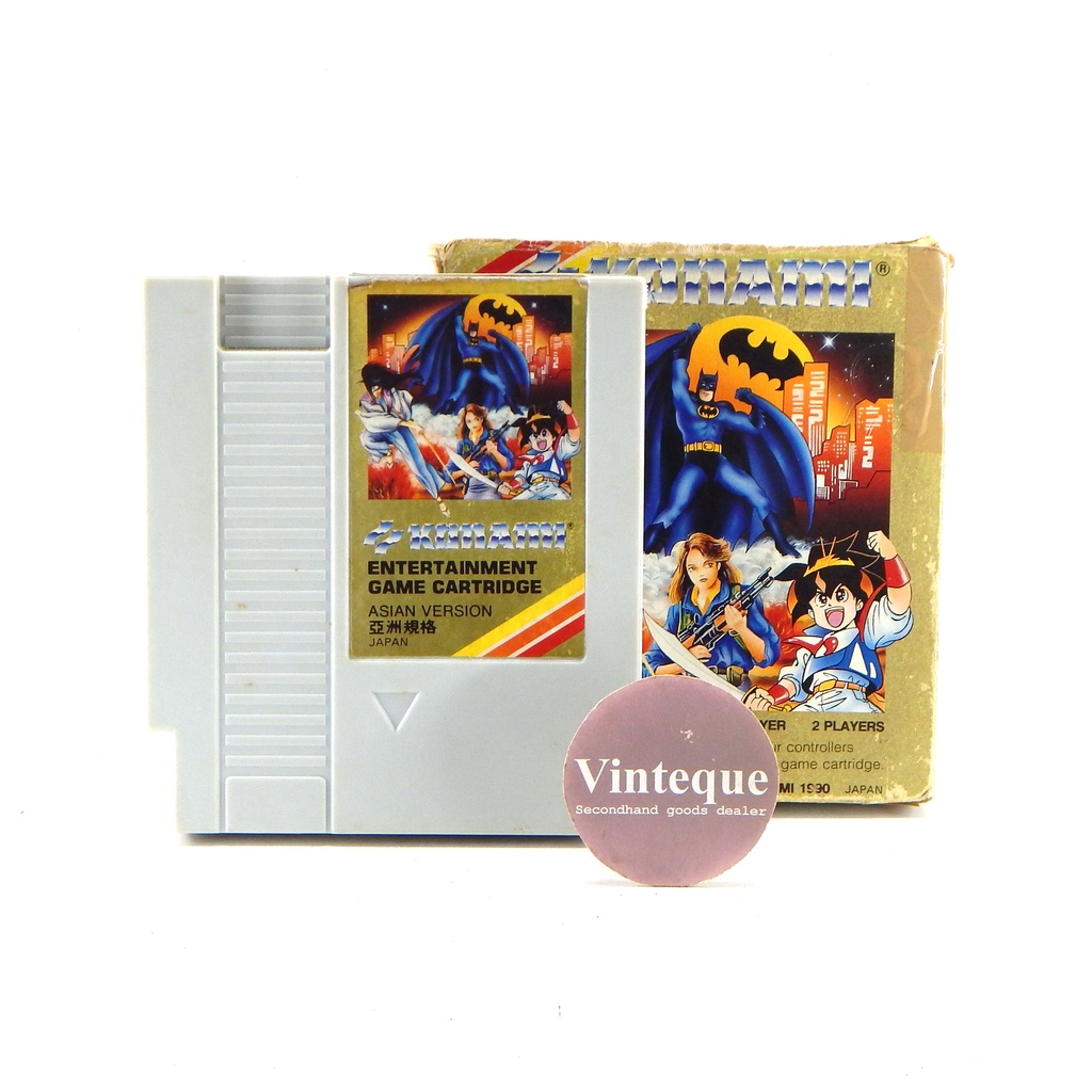 Kaset Nintendo NES classic 4 in 1 Turtle Original