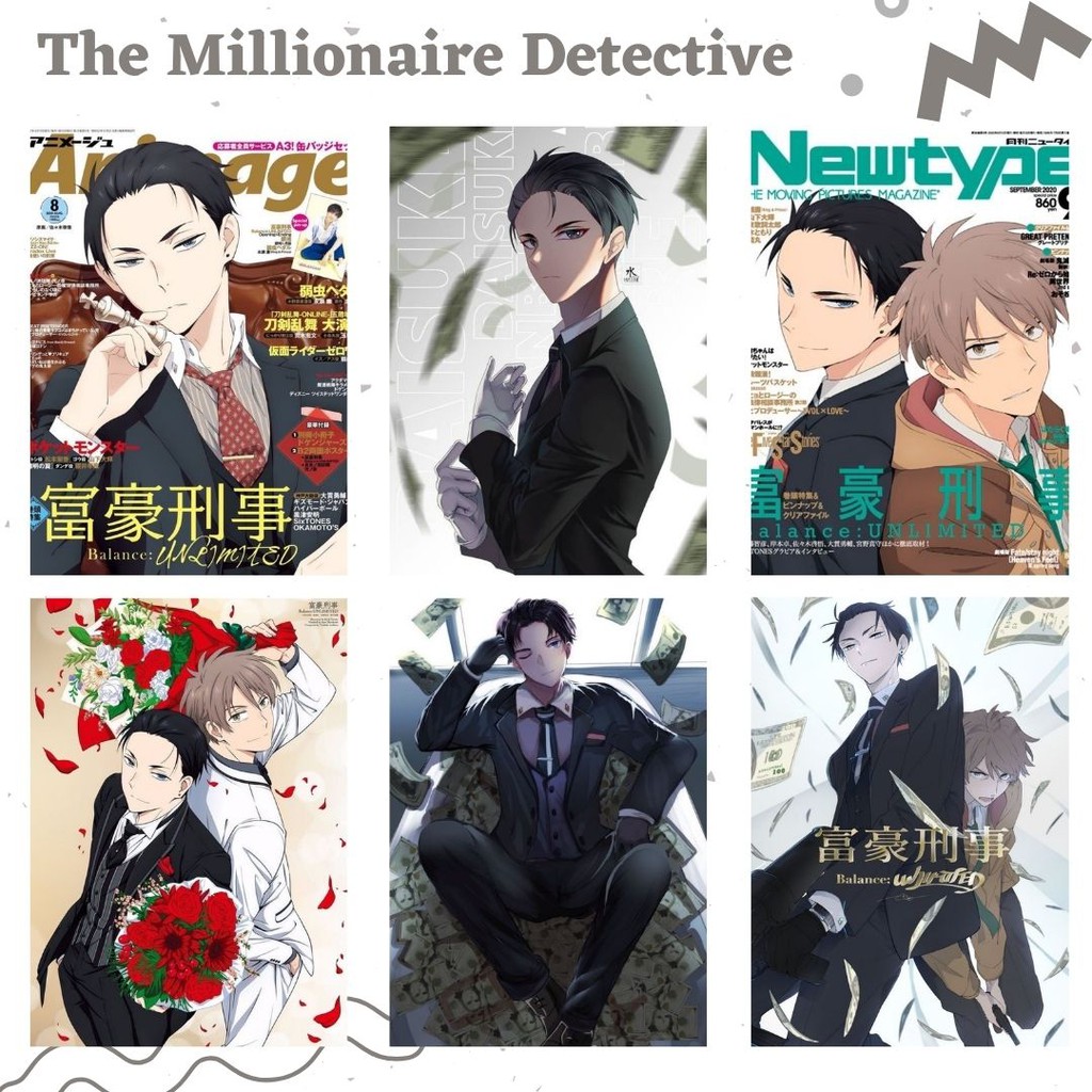 POSTER ANIME #2 (6 pcs) - BISA CUSTOM - POSTER DINDING - POSTER AESTHETIC - ANIME-Balance : Unlimited