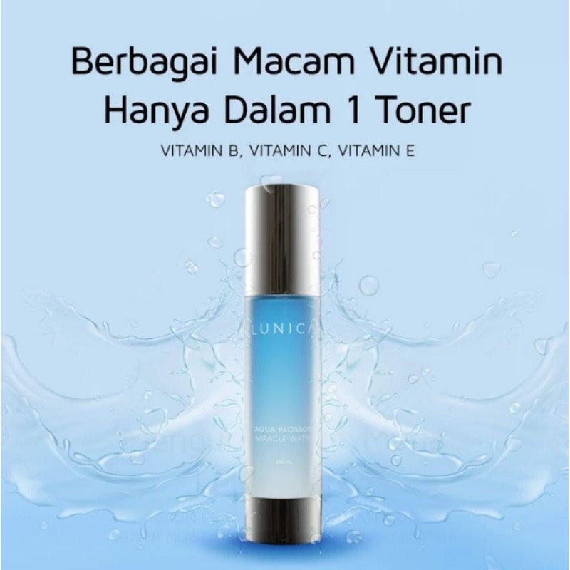 Lunica Aqua Blossom Miracle Water (Toner)