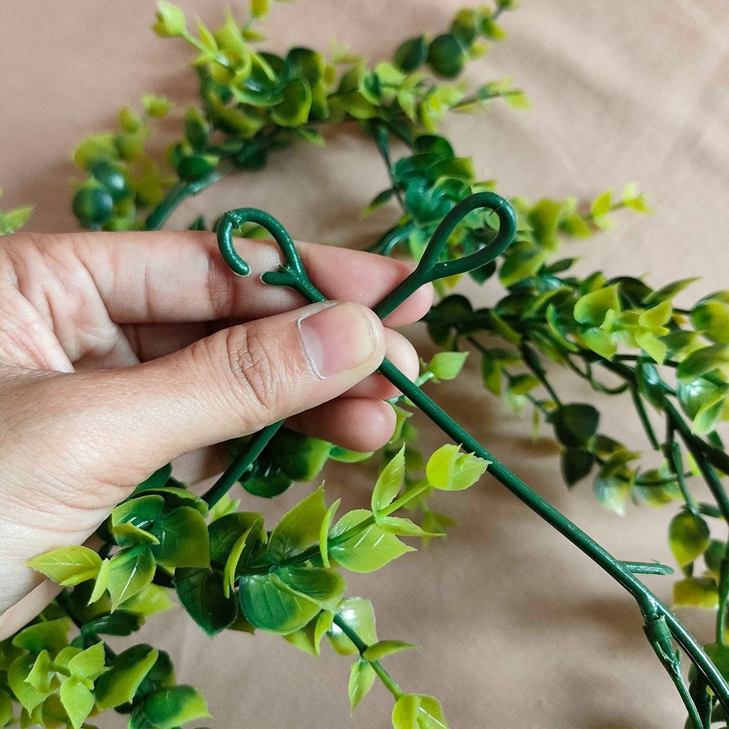 Artificial Leaf 180cm Eucalyptus Long Garland Daun Hias Dekorasi Tanaman