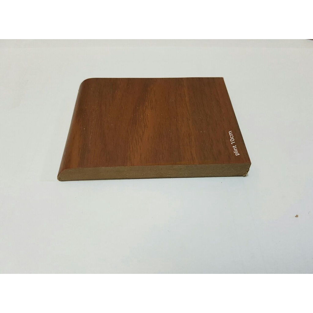 Plin Lantai MDF lebar 10cm / Lis Tembok / Lis dinding /Lis vinyl pvc / Lis parket