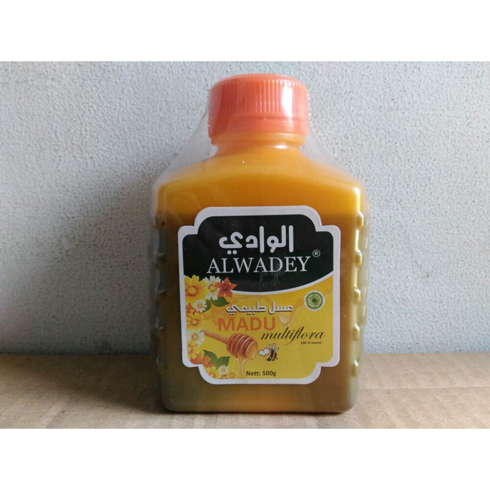 

HOT SALE TERLARIS Madu Multiflora Alwadey 500 Gram