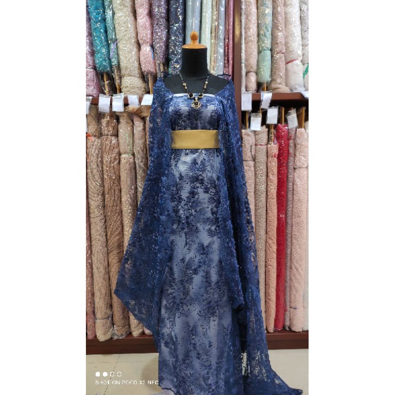 Kain Tile Brokat Lace Dress Kebaya Sale