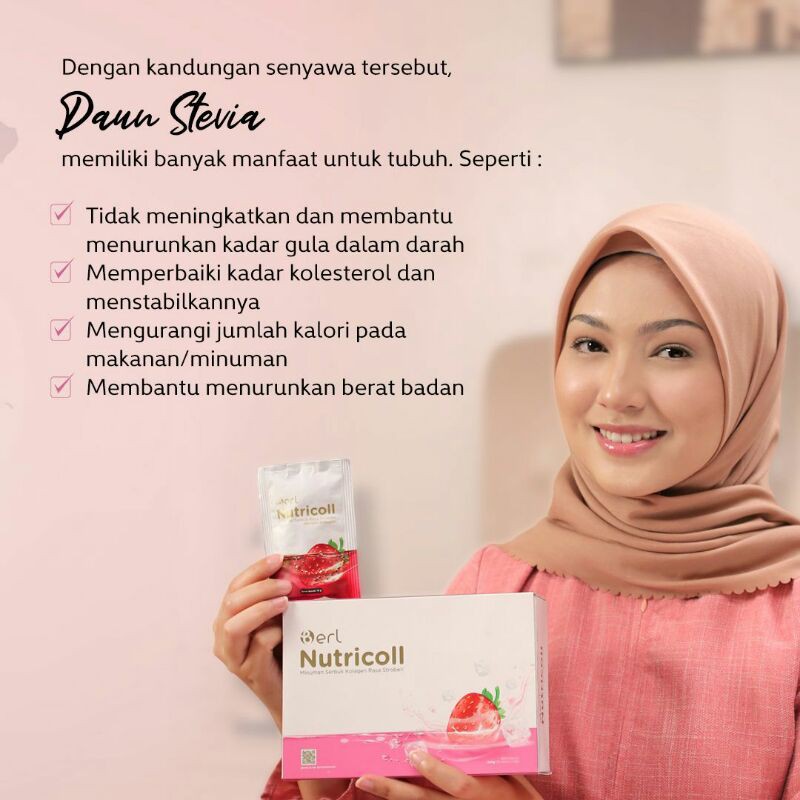 

ORIGINAL B ERL NUTRICOLL MINUMAN SERBUK KOLAGEN RASA STRAWBERRY ISI 16 SACHET