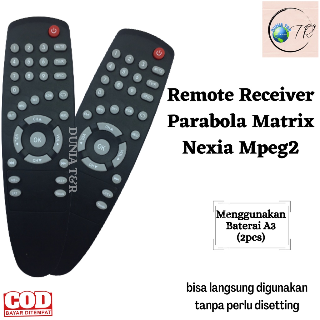 Remot Remote Receiver Parabola Matrix Nexia MPEG2