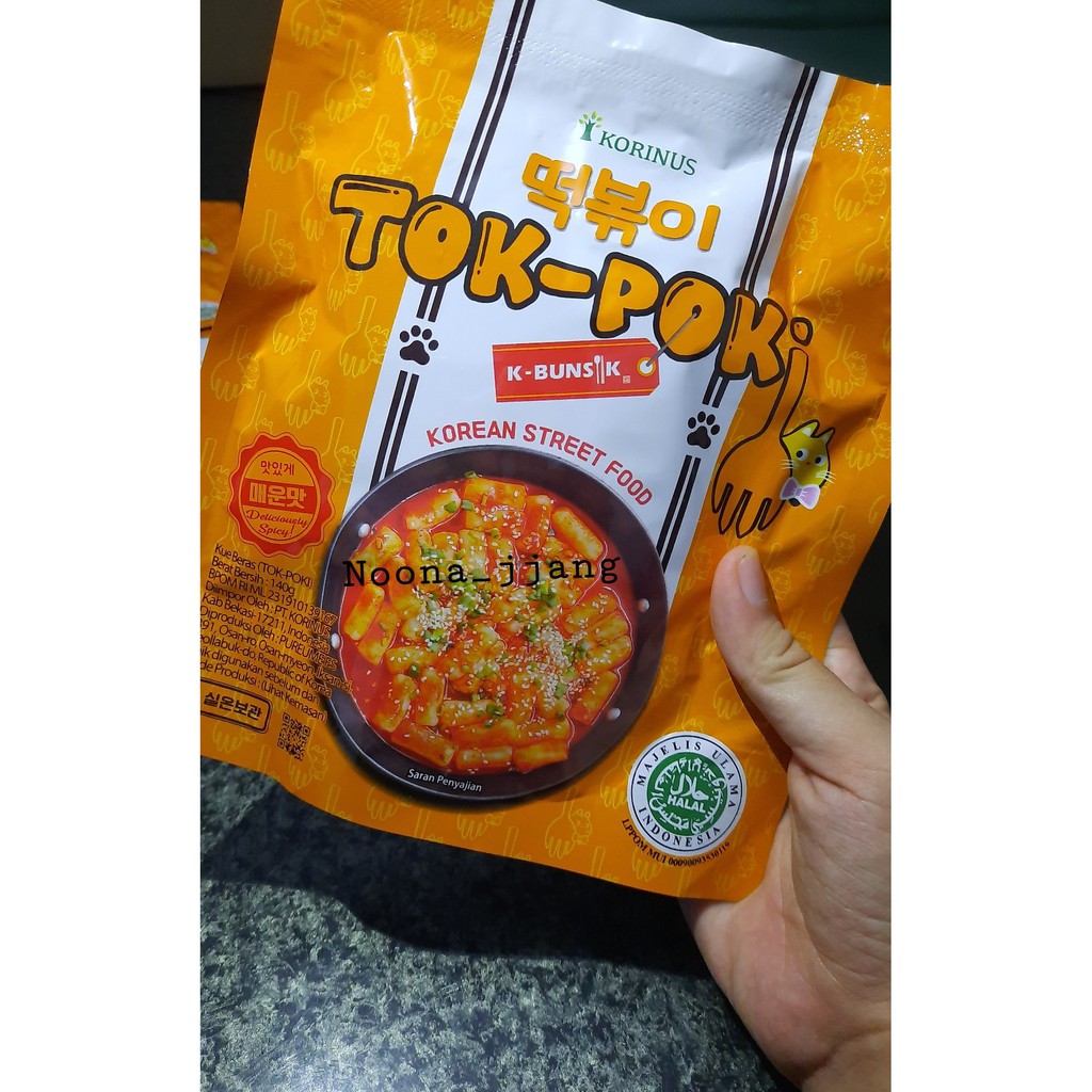 

TOKPOKI INSTAN HALAL K-BUNSIK READY STOCK