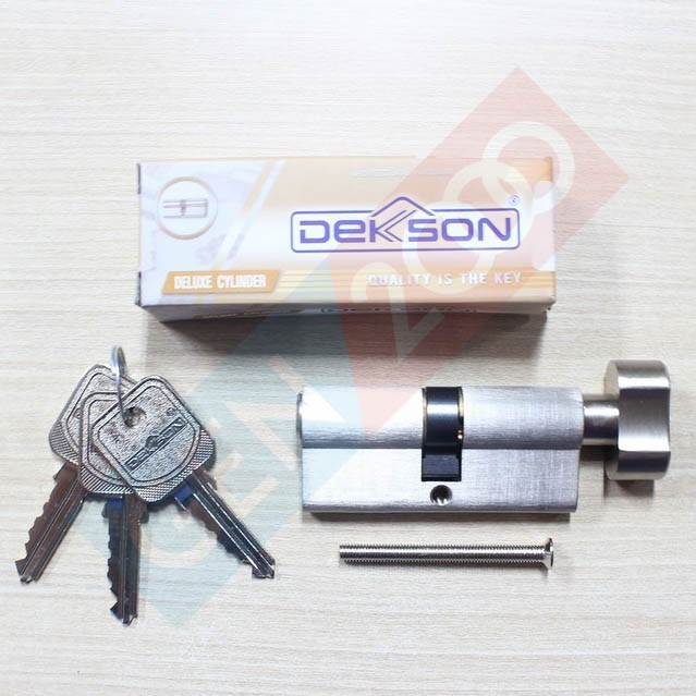 Kunci Silinder Pintu Knob TC DL 70 MM Kunci Dekkson Cylinder Door Lock Key Dekson