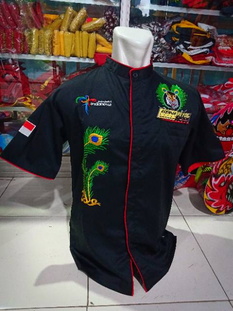 BAJU REOG / HEM WAROK / KEMEJA BORDIR/HEM REOG BAHAN ASLI ANTI BAU KRINGAT ASLI / BAJU REOG / HEM REOG / KEMEJA REOG / PENADON REOG