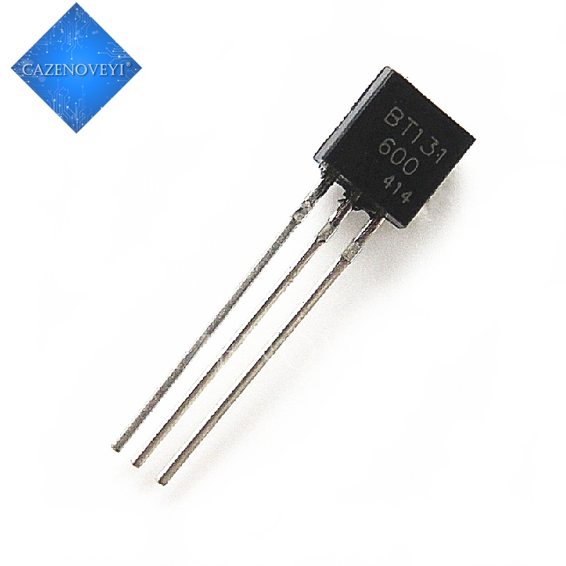 50Pcs Ic BT131-600 BT131 TO-92 Triacs 600V 1A