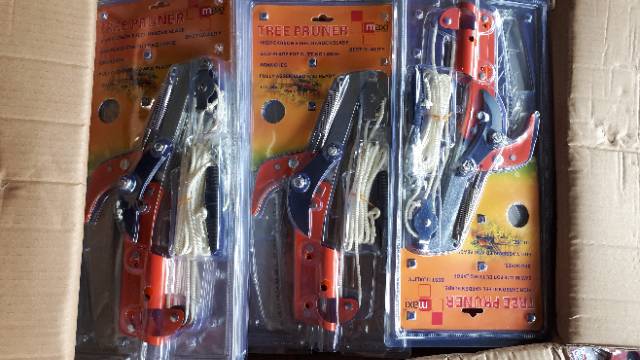 GUNTING DAHAN TALI PISAU TARIK / GERGAJI CENGKEH / TREE PRUNERS MAXI