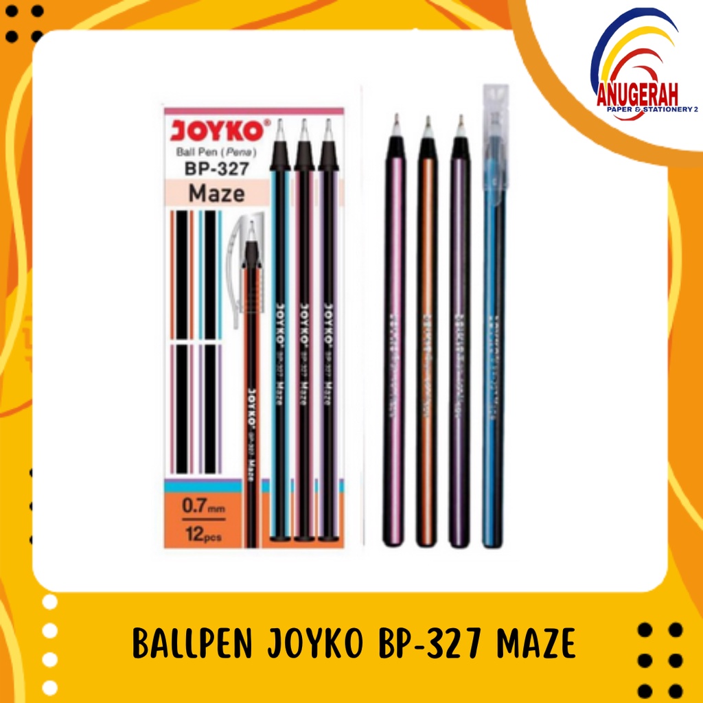 

Ball Pen Pulpen Pena Joyko BP-327 Maze 0.7 mm (LSN)