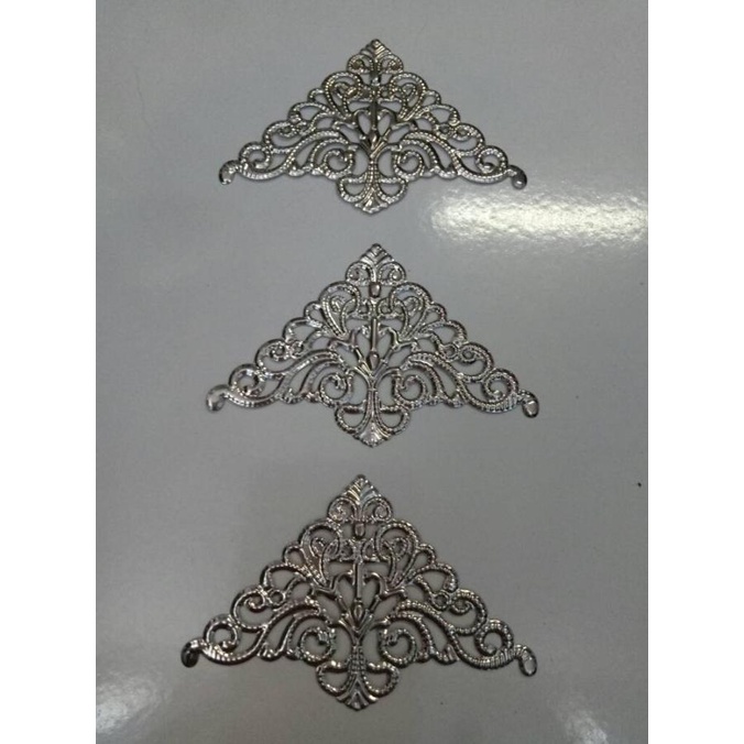 

[COD] siku silver besar hiasan kotak hantaran aksesoris [COD]