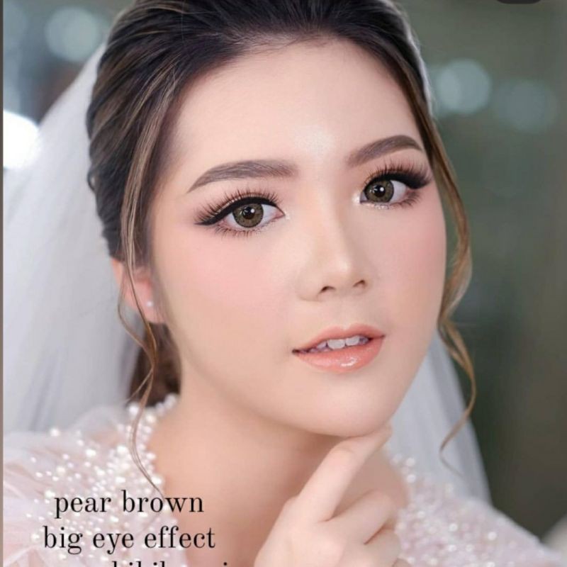 SOFTLENS PEAR BROWN/COKLAT.NORMAL/MINUS.ORIGINAL DREAMCOLOR made In KOREA