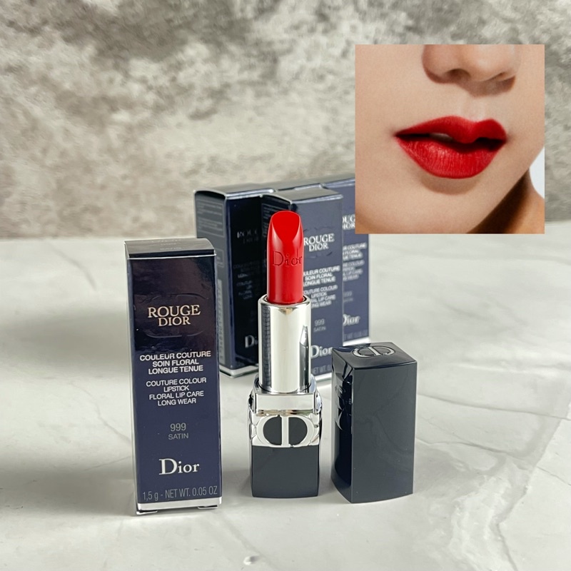 Jual DIOR ROUGE COUTURE COLOR LIPSTICK FLORAL LIP CARE LONGWEAR TRAVEL