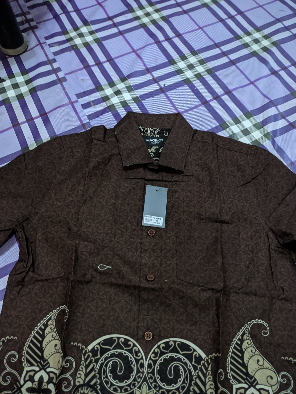Maginot Kemeja Batik 3.0 Fusena-ls Lengan Panjang Pria