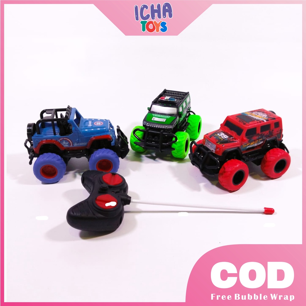 Mainan Remote Control Mobil Jeep Mini RC Climber - Mainan Anak Remote Control Jeep Kecil
