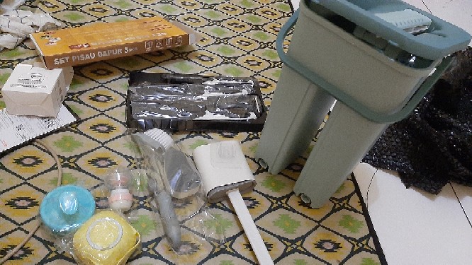 Gos-pisau Set 5 In 1 Keramik J13 / Pisau Set Keramik Dengan Kardus