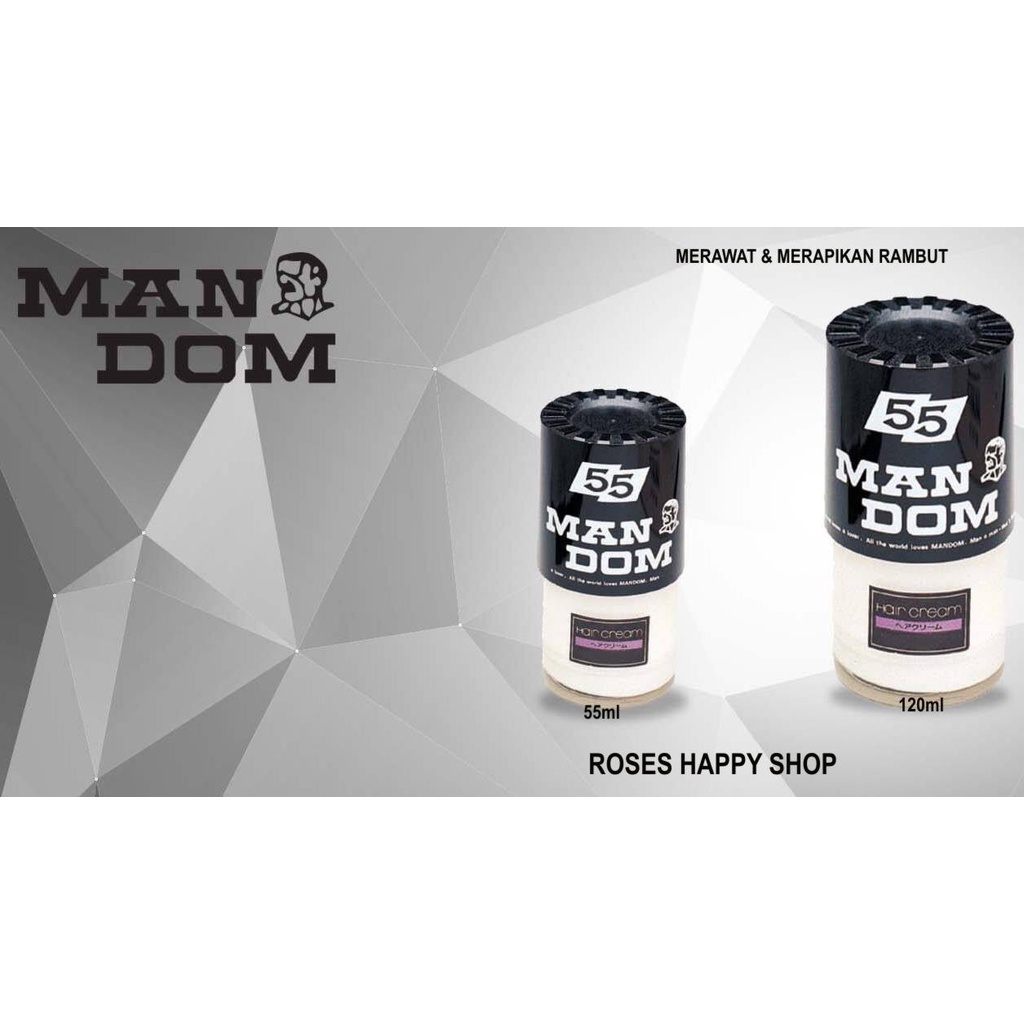 Minyak rambut MANDOM HAIR CREAM