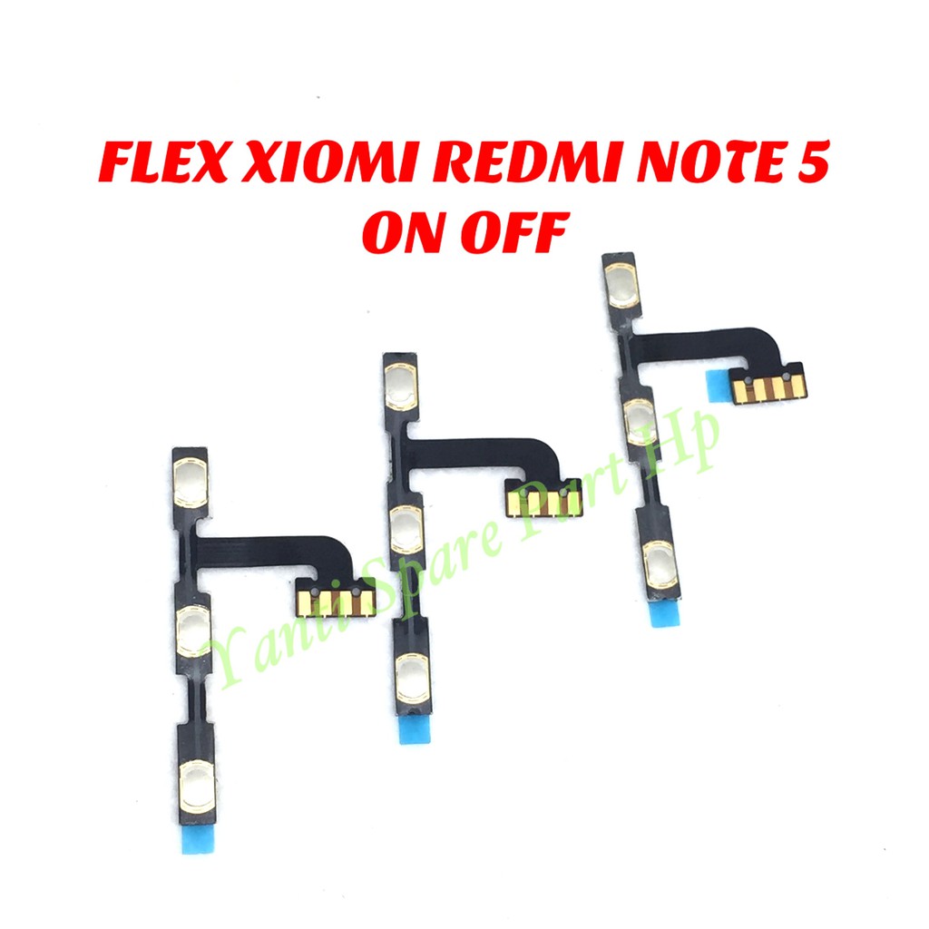 Flexible On Off Xiaomi Redmi Note 5 Original Terlaris New