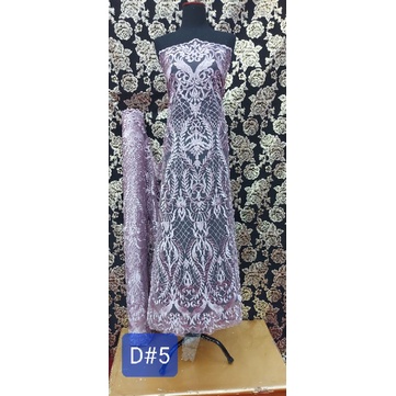 Tile motif Elie saab special warna Ungu (Lilac )