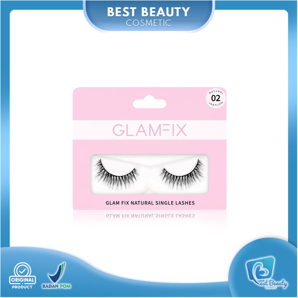 ★ BB ★  GLAMFIX Perfect Blink Lashes | Natural Single Lashes Bulu Mata Palsu - New Bulu Mata Palsu | GLAM FIX Makeup by YOU