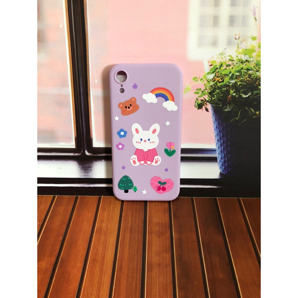 CASE MOTIF APPLE IPHONE XR , SOFT CASE CANDY FULL MOTIF , CASING MOTIF APPLE IPHONE XR