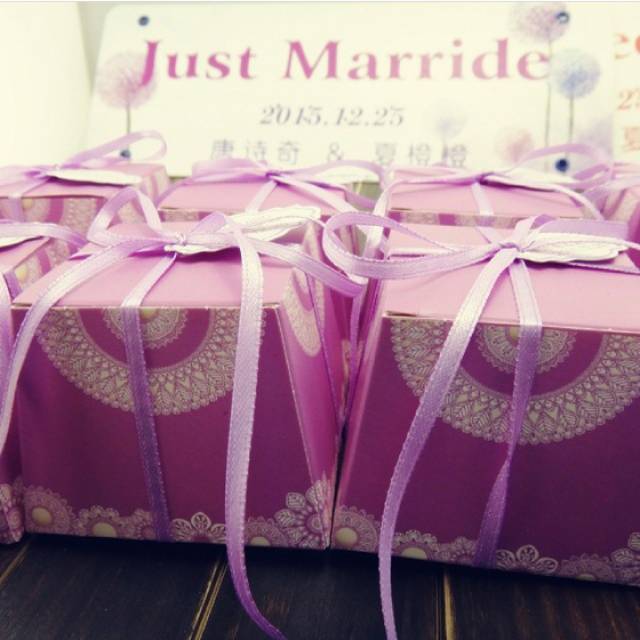 

Party Paperbox souvenir cincin wedding organizer perpc