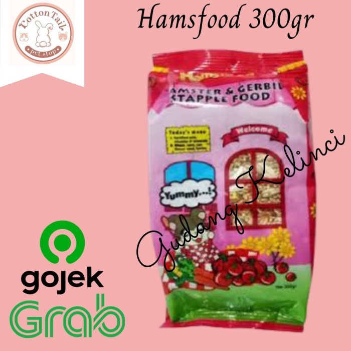 Hamsfood / Makanan Hamster &amp; Gerbil 300 gr