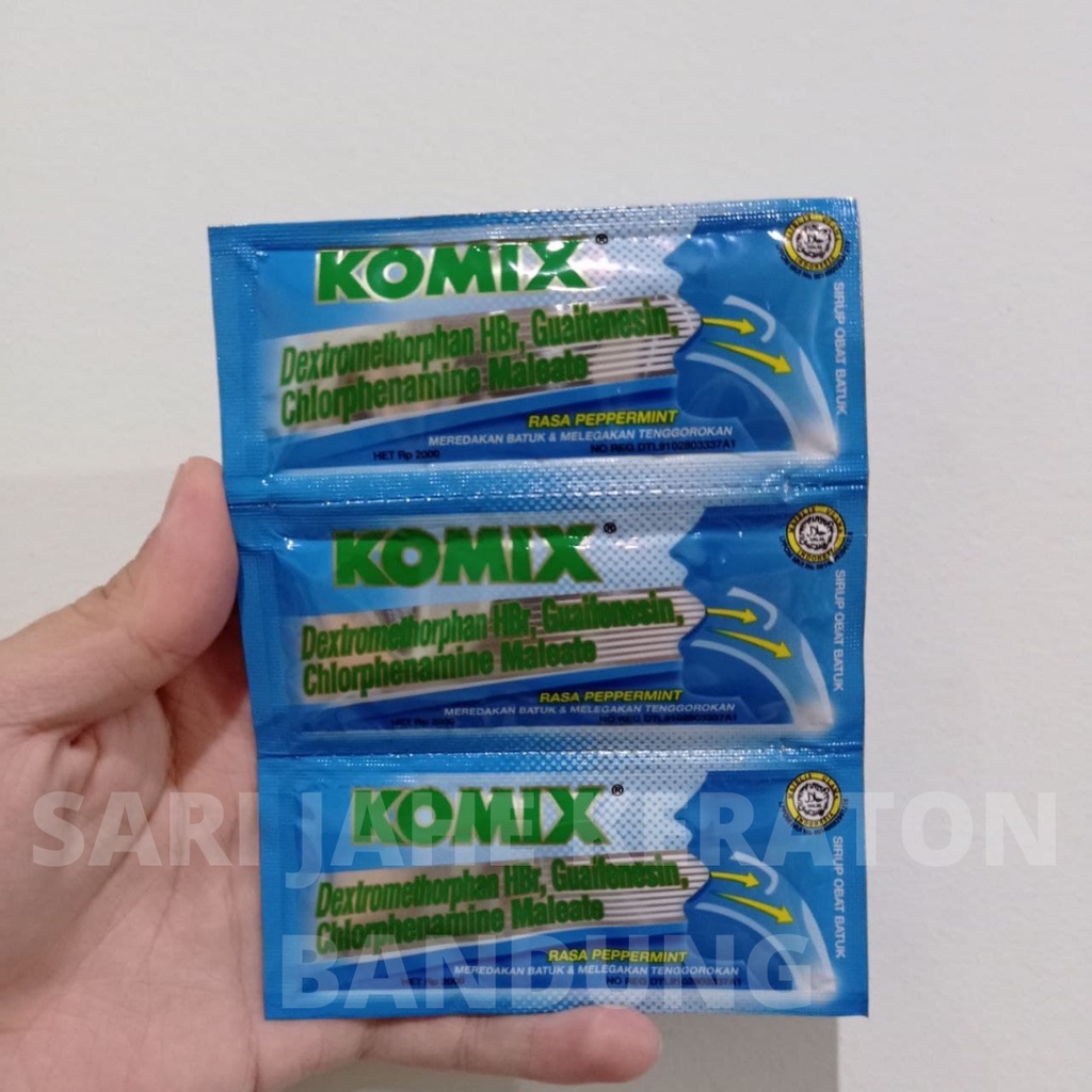 KOMIX OBH SACHET SATUAN ALL VARIAN TERMURAH