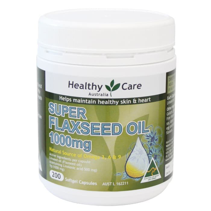 Murah Healthy Care Super Flaxseed Oil 1000 mg 200 kapsul SALE