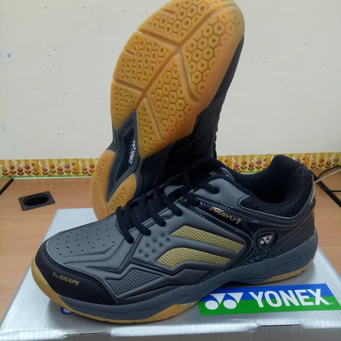 Sepatu Badminton Yonex Akayu 1 Steel Grey/Charcoal Original