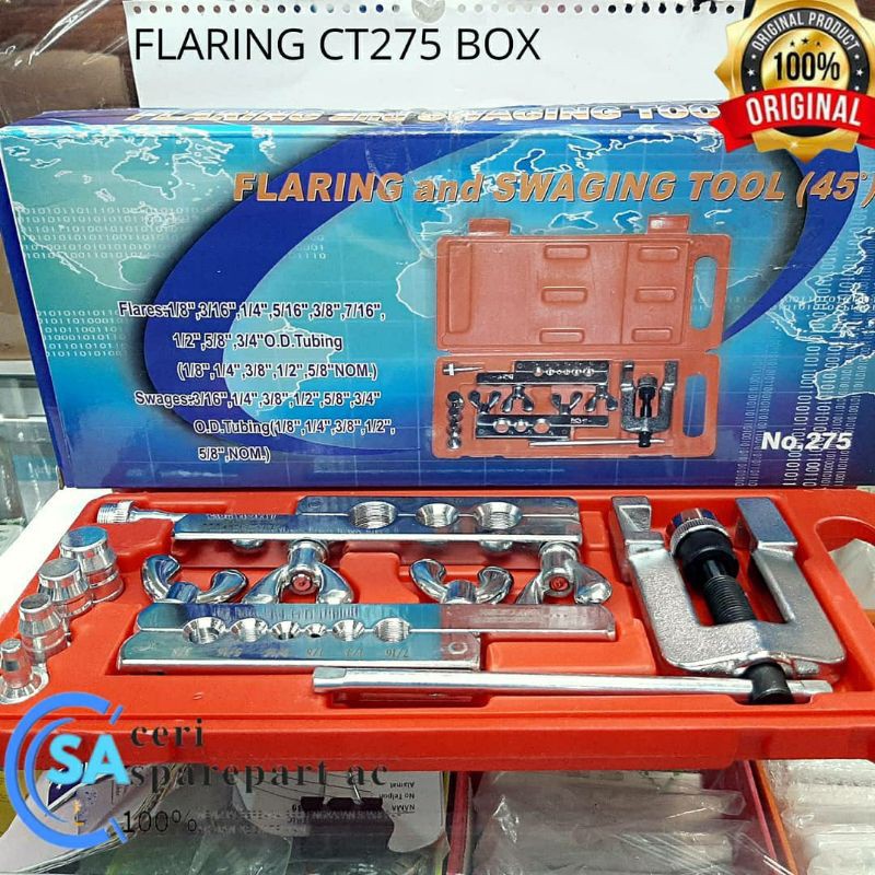 2XO_ Flaring Pipa Ac And Swaging Tool Tanpa Cutter