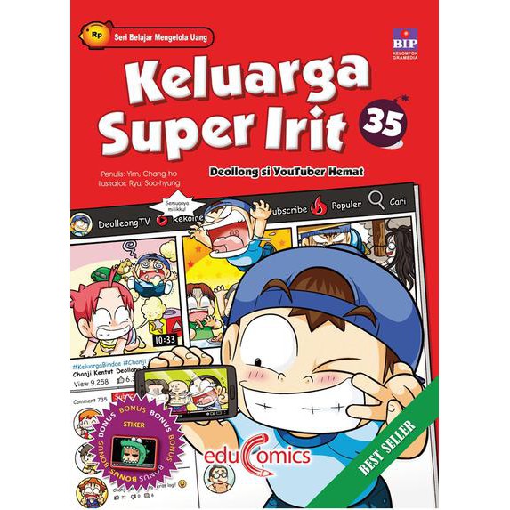 Jual Buku Keluarga Super Irit Seri 1 35 Original Shopee Indonesia