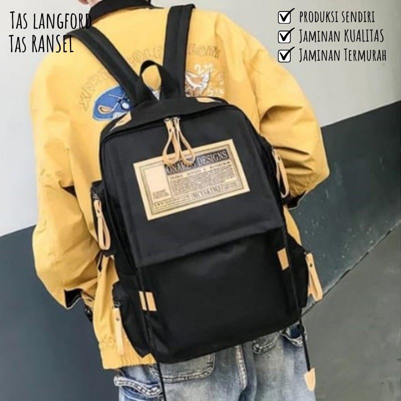 Tas Ransel Wanita - Ransel Backpack Punggung Sekolah Terbaru Import Murah Wanita Cewek Perempuan