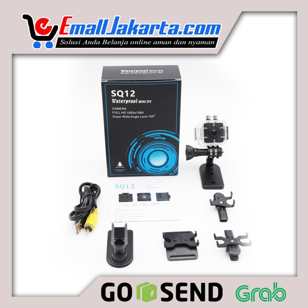 Mini DV SQ12 Camera Waterproof Full HD 1080P