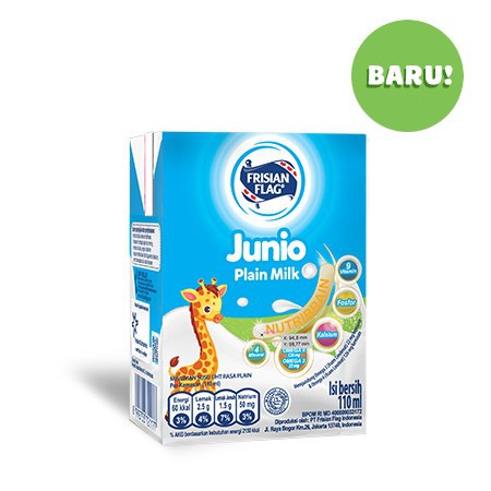 

Frisian Flag Junio Rasa Plain 110ml - Bendera Susu UHT