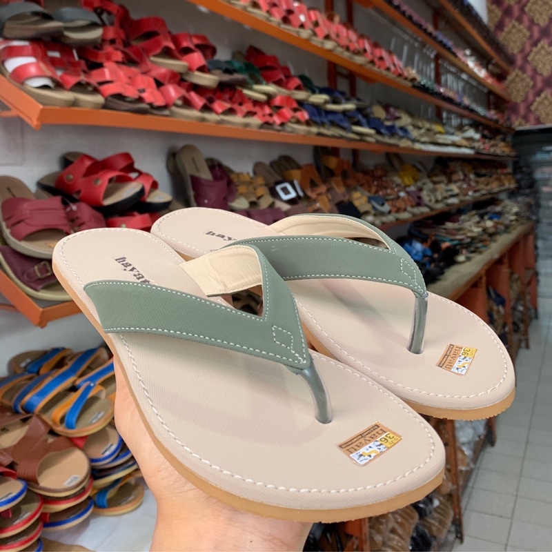 Sandal Hayati Sukabumi Sendal Wanita Hayati Sendal Flat Wanita Anti Slip Sendal Hayati Ori Sendal Ta