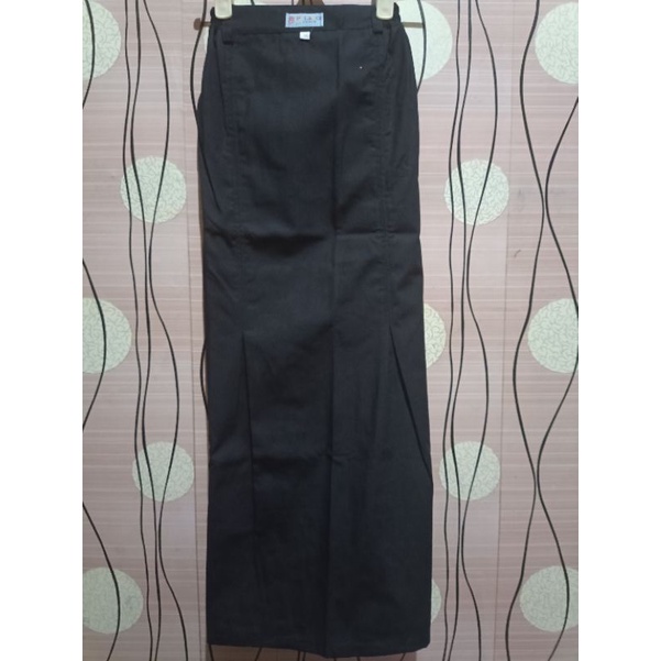 ROK SEKOLAH/ROK HITAM TSANAWIYAH/SMP/ROK SPAN LIPIT (2) DEPAN/SERAGAM SEKOLAH MURAH