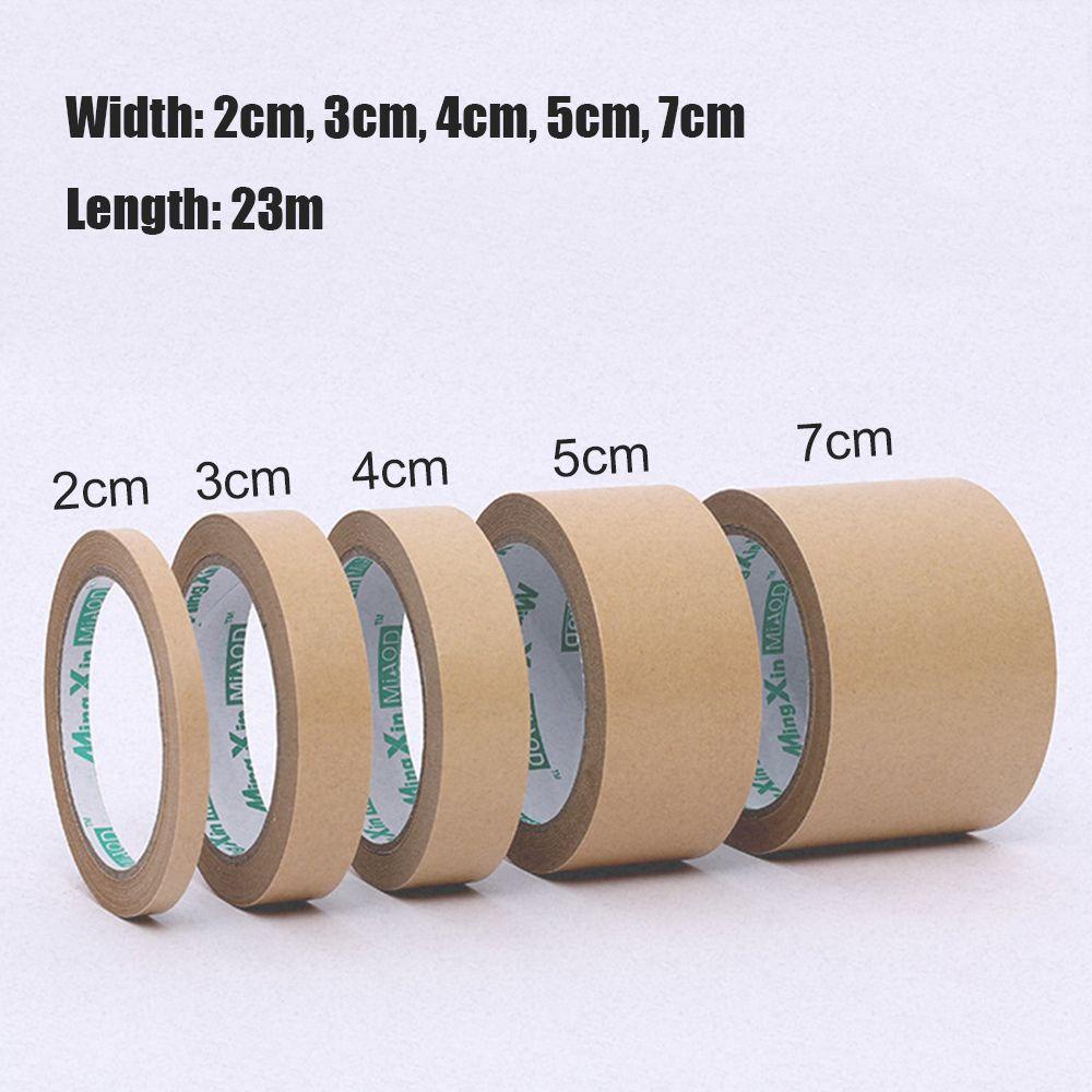 TOP Kraft Paper Tape Bingkai Foto Hand-tear Writable Sealing